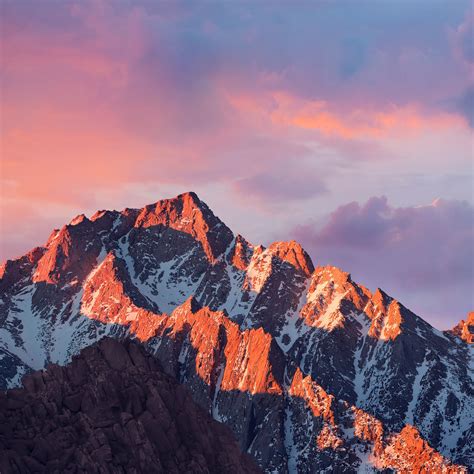 Mountain Sunset Wallpapers On Wallpaperdog