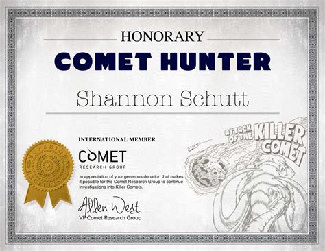 Shannon Schutt Comet Research Group