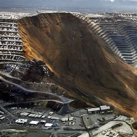 Photograph Of The Largest Landslide Ever Recorded In The United States