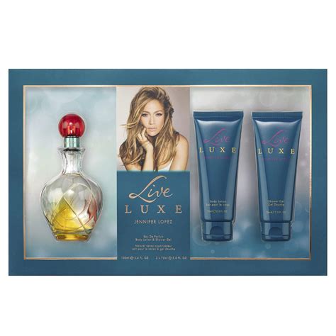 Jennifer Lopez Live Luxe 3pcs T Set 100ml Edp Spray Women