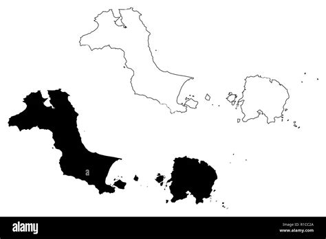 Siluet Pulau Indonesia - Rahman Gambar