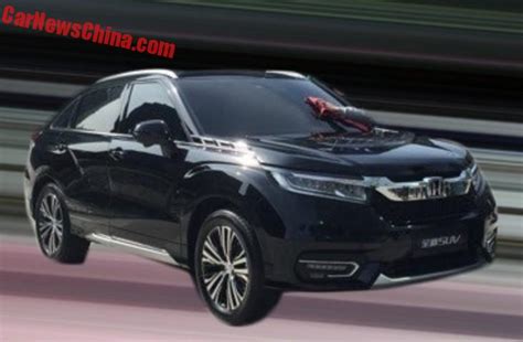 Spy Shots The Honda UR V SUV Is Naked In China CarNewsChina Com