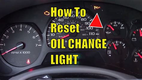 Stupid Chevy Trailblazer Oil Change Light! Easy to Reset.... 