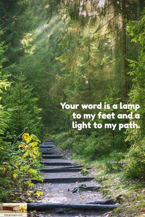 Psalm 119 105 Your Word Is A Lamp To My Feet And A Light To My Path