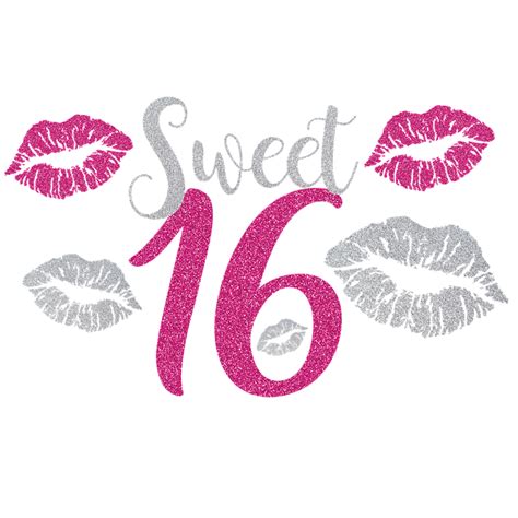 Download Sweet Sixteen Sweet 16 Sweet Sixteen Birthday Royalty Free