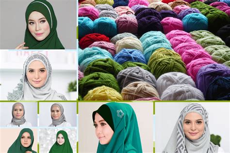 You must have two identical circles from each sheet of scrapbook paper so that they are a matching set. Baju Emerald Green Dan Tudung - BAJUKU