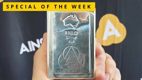Special Ainslie 1kg Silver Stacker Bar 24hrs Only Youtube