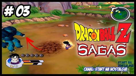 Dragon Ball Z Sagas Gameplay 3 Modo História Saga Saiyajin Nappa