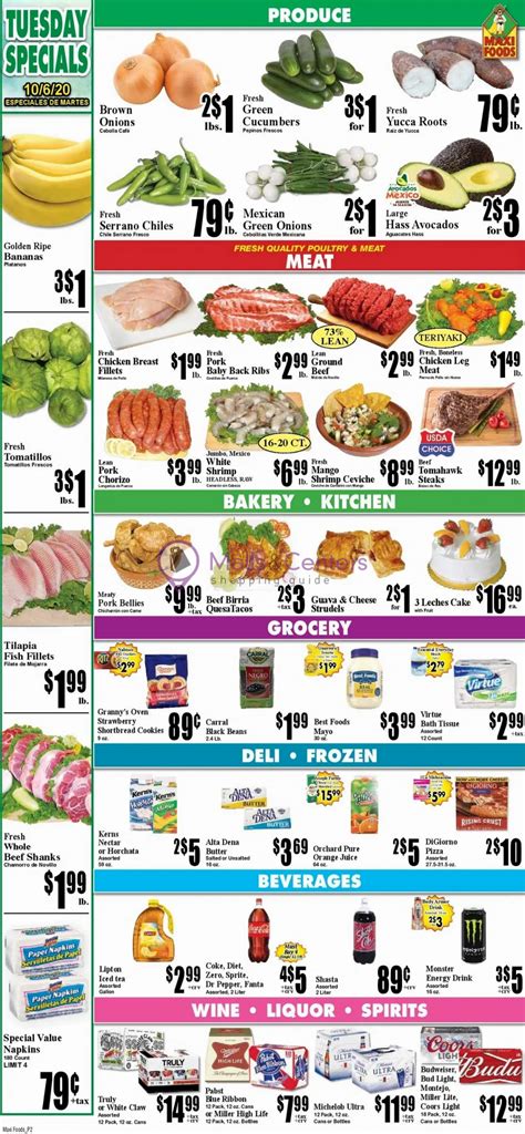 2610 richmond rd, texarkana, tx 75503, usa aadress. Maxi Foods Markets Weekly ad valid from 09/30/2020 to 10 ...