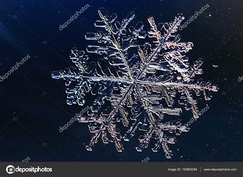 Big Snow Crystal Snowflake Stock Photo By ©xload 150863284