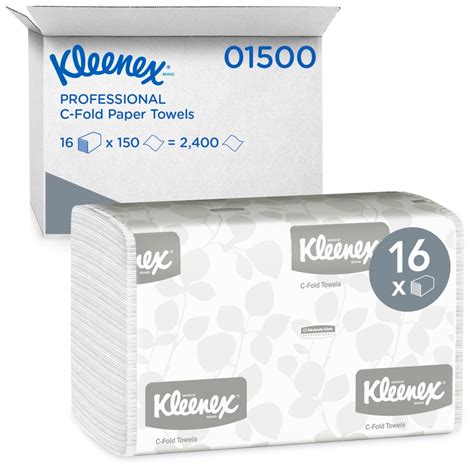 Kimberly Clark Kleenex C Fold Folded Hand Paper Towels 01500