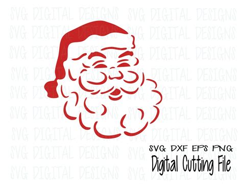 Christmas Santa Svg Cutting Files