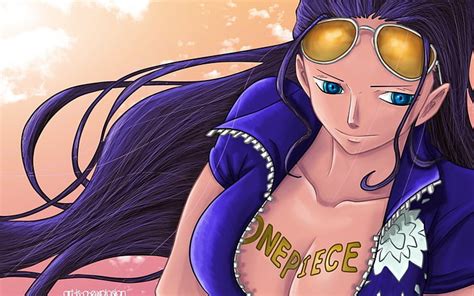 Hd Wallpaper One Piece Anime Nico Robin Lifestyles One Person