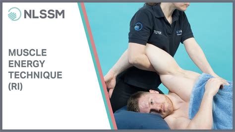 Muscle Energy Technique Ri Sports Massage And Remedial Soft Tissue Therapy Youtube