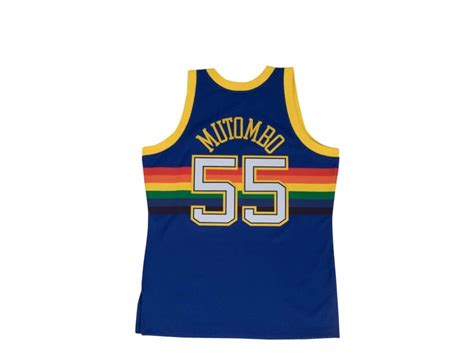 Get the nike denver nuggets jerseys in nba fastbreak, throwback, authentic, swingman and many. Mitchell & Ness Denver Nuggets - Dikembe Mutombo Swingman ...