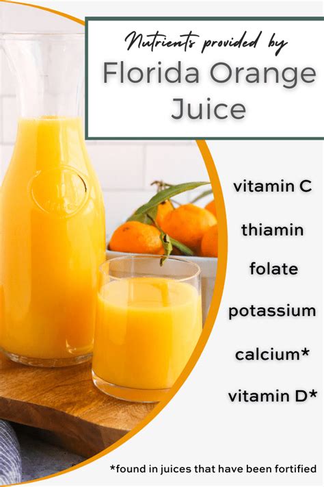 Health Benefits Of 100 Florida Orange Juice Facts Vs Myths