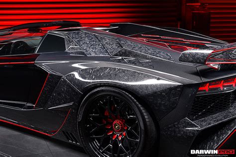 2013 2016 Lamborghini Aventador Lp700 Lp740 Roadster Carbon Fiber Rear