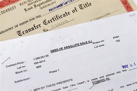 The Difference Between A Property Title And A Deed Real Estate Money Llc