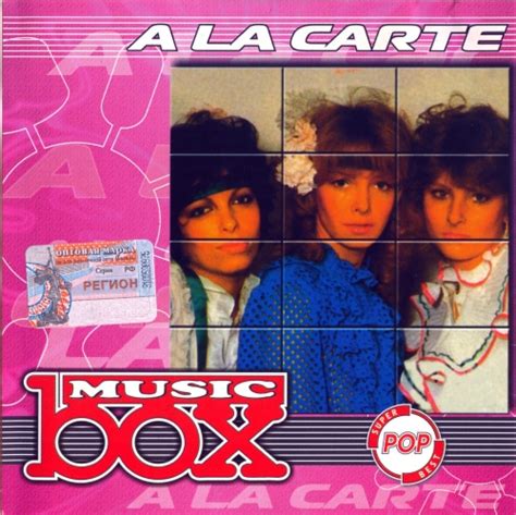 A La Carte Music Box 2003