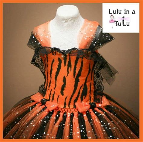Deluxe Tiger Character Inspired Knee Length Tutu Dress Etsy