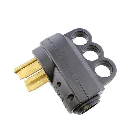 50 Amp Rv Male Plug Replacement With Easy Unplug Handle 50a 125250v