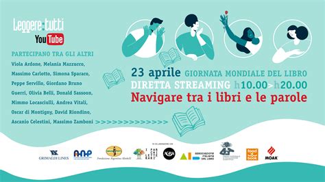 Vi segnaliamo un'iniziativa interessante per celebrare la giornata mondiale del libro e del diritto d'autore anche in questi tempi. 23 Aprile giornata mondiale del Libro. L'iniziativa di ...