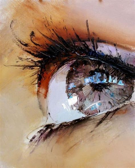 Ukrainian Artist Pavel Guzenko Eye Painting Eye Art Oil Painting