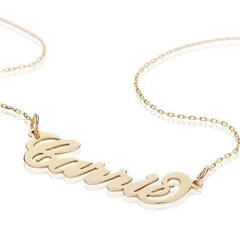 carrie style personalized 14k gold name necklace my name necklace canada