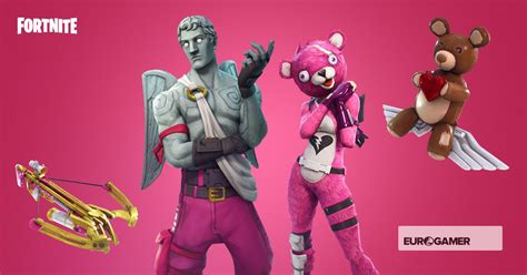 Fortnite Valentines Day Event Update New Skins Cupids Crossbow And