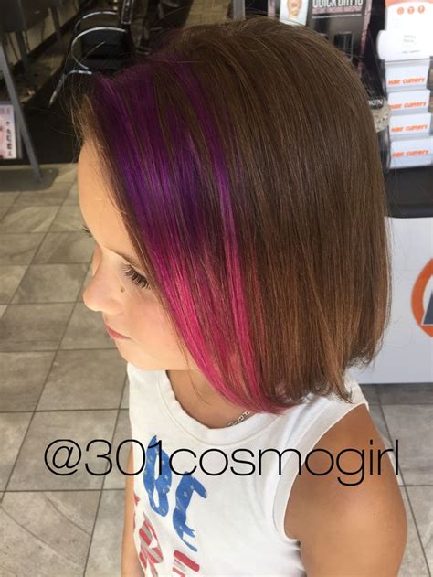 These Purple Pink Pravana Ombré Peekaboos Are Perfect For