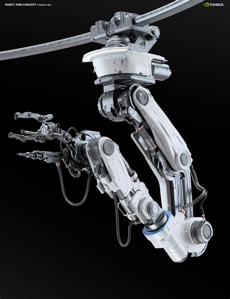 Artstation Robot Arm For Assembling Scene Gregor Kopka Mechanical