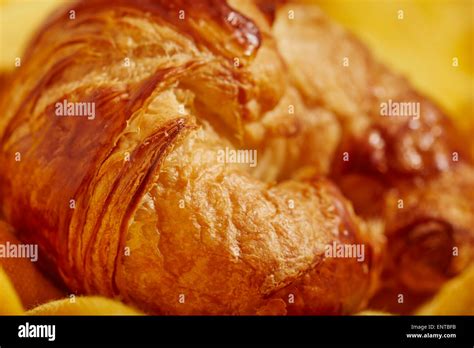 A Croissant The French Breakfast Bread Stock Photo Alamy