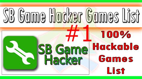 Sb Game Hacker Hackable Games List Best 10 Part 1 Kitkat K707