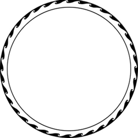 Download High Quality circle clipart frame Transparent PNG Images - Art