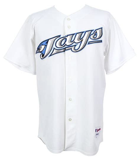 Lot Detail Ted Lilly Toronto Blue Jays Game Worn Home Jersey MEARS A Provenance From