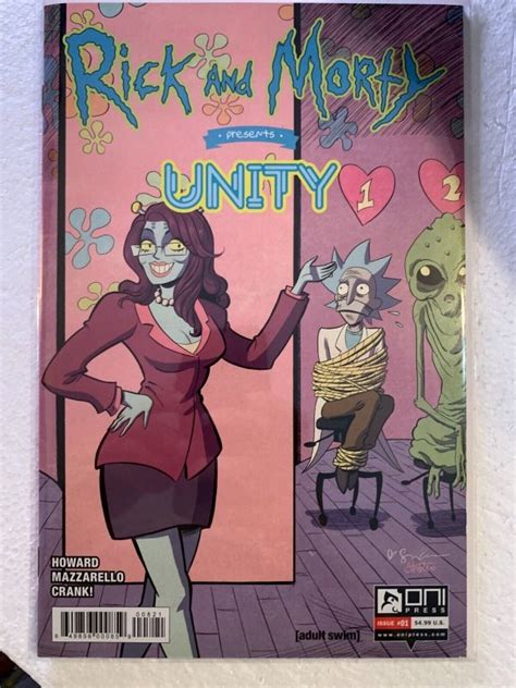 Rick And Morty Unity 1 Nm Sina Grace Variant Oni 2019 649856000859