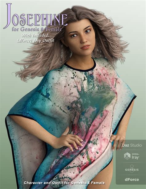 Josephine And Dforce Outfit For Genesis 8 Female Daz 3d