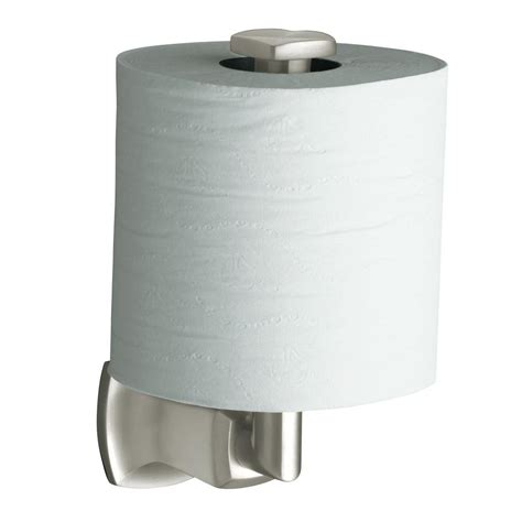 Antique nickel, metal in bronze/antique brass/silver. KOHLER Margaux Vertical Wall-Mount Single Post Toilet ...