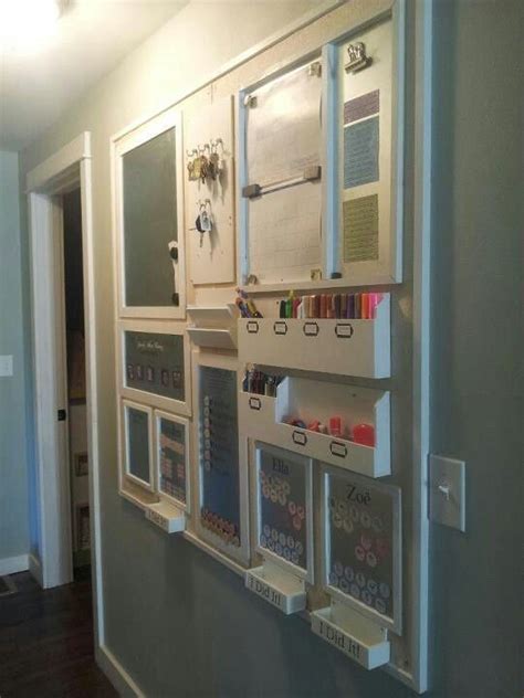 .this wall organizer give you the freedom to organize while you stylize your home and office, your i love the new erin condren wall organization center! Home organization wall, Organizations and Family command ...