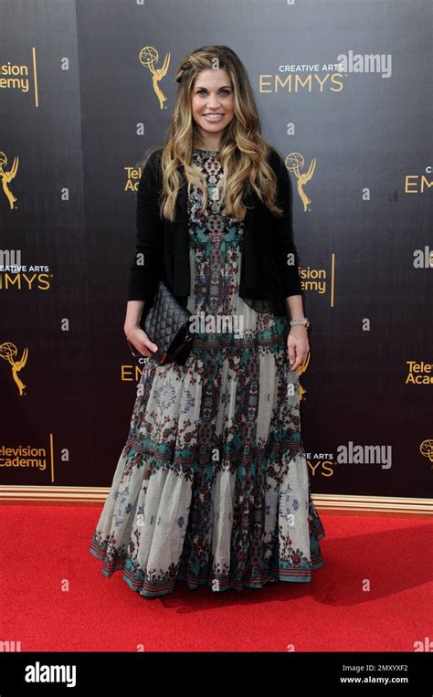 Danielle Fishel Arrives At Night One Of The Creative Arts Emmy Awards