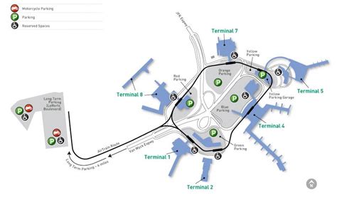 JFK Airport Terminal Map