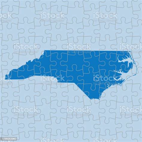 Map Of North Carolina Stock Illustration Download Image Now Istock