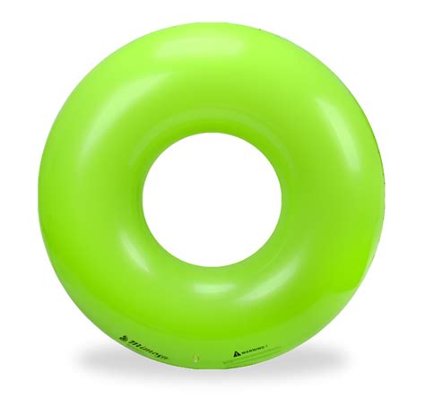 Bright Green Round Tube Pool Float Mimosa Inc