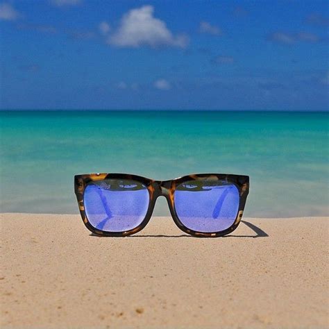 Sunglasses On The Beach Photography Summer Beach Ocean Clouds