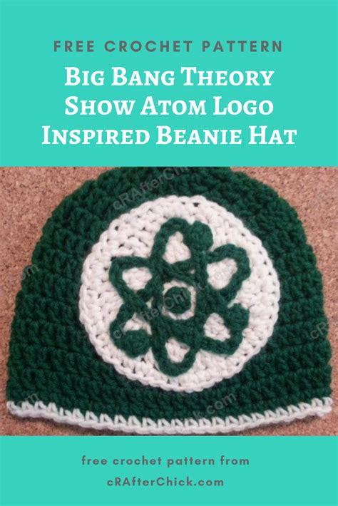 Check spelling or type a new query. Big Bang Theory Show Atom Logo Inspired Beanie Hat Crochet ...