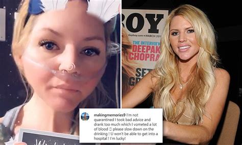 Former Playbabe Playmate Ashley Mattingly Posted On Instagram From Hospital Two Days Before