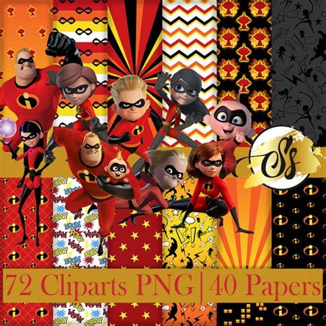 The Incredibles Clipart The Incredibles Png The Incredibles Etsy Uk