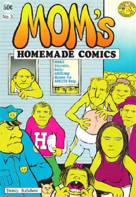 Moms Homemade Comics 1error Kitchen Sink Comix Comic Book Value