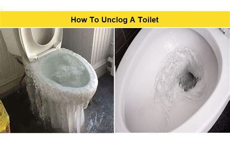 How To Unclog A Toilet Methods