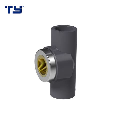 pvc astm sch80 pipe fittings female tee brass water supply astm sch80 china tee and pipe fitting
